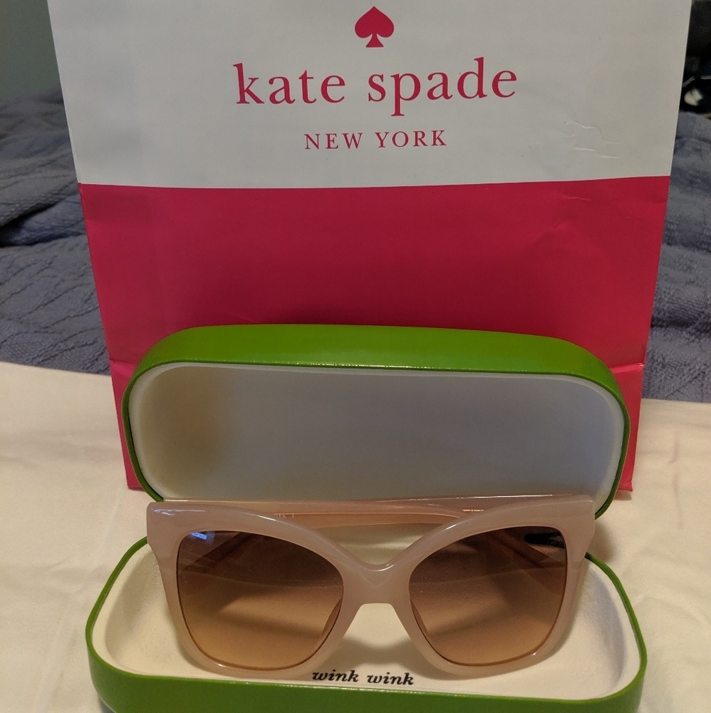 Kate Spade Sunglasses (Pink)